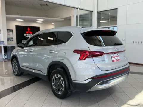 Another view of 2021 Hyundai Santa Fe Hybrid Blue for sale in Lincoln, NE at Clemons Mitsubishi