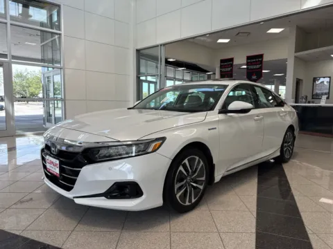 White 2021 Honda Accord Hybrid EX-L for sale in Lincoln, NE