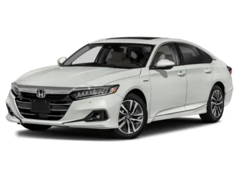 White 2021 Honda Accord Hybrid EX-L for sale in Lincoln, NE