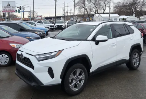 White 2024 Toyota RAV4 XLE for sale in Des Moines, IA