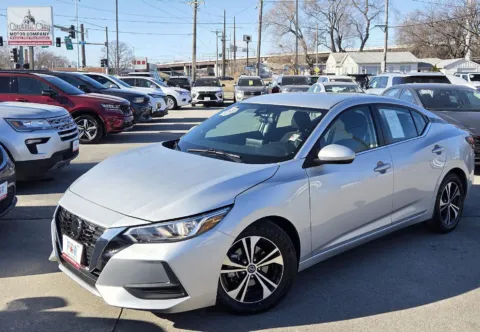 Silver 2023 Nissan Sentra SV for sale in Des Moines, IA