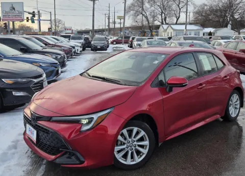 Red 2024 Toyota Corolla Hatchback SE for sale in Des Moines, IA