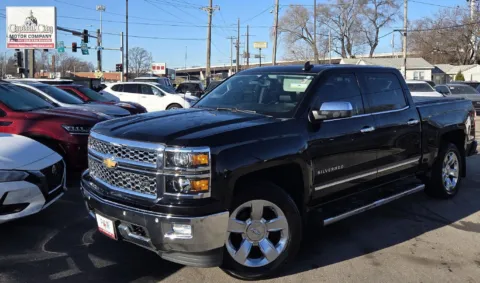 Black 2015 Chevrolet Silverado 1500 LTZ for sale in Des Moines, IA