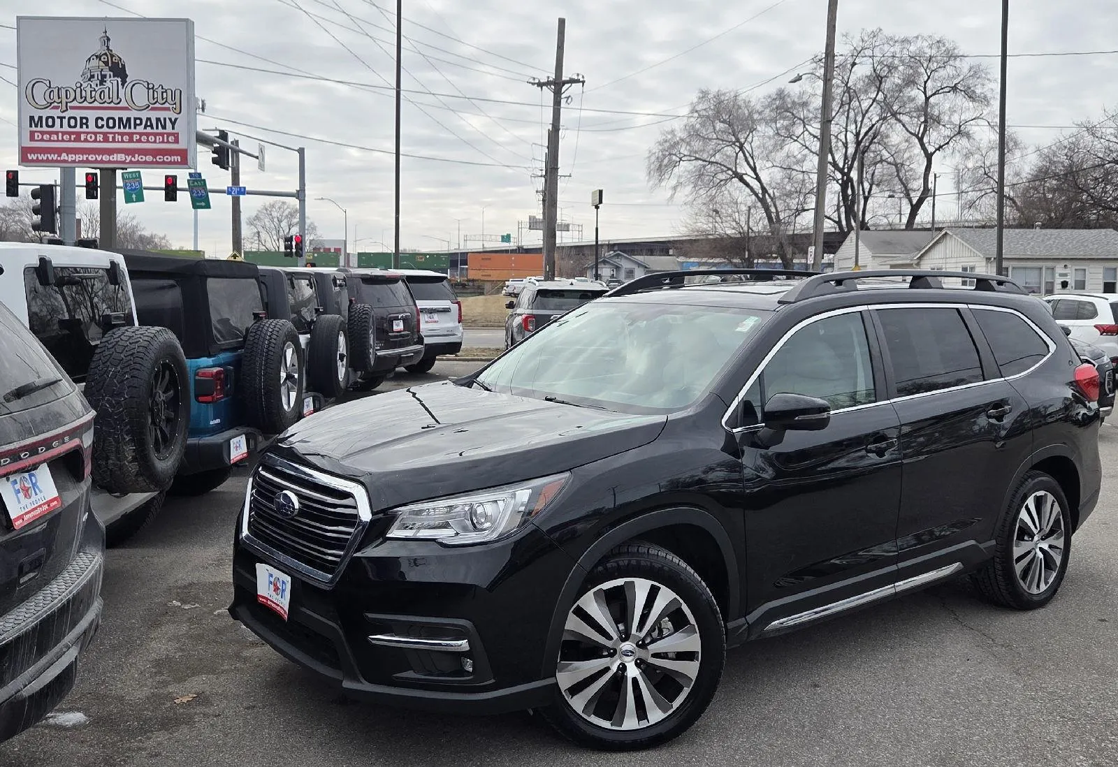 Black 2022 Subaru Ascent Limited for sale in Des Moines, IA