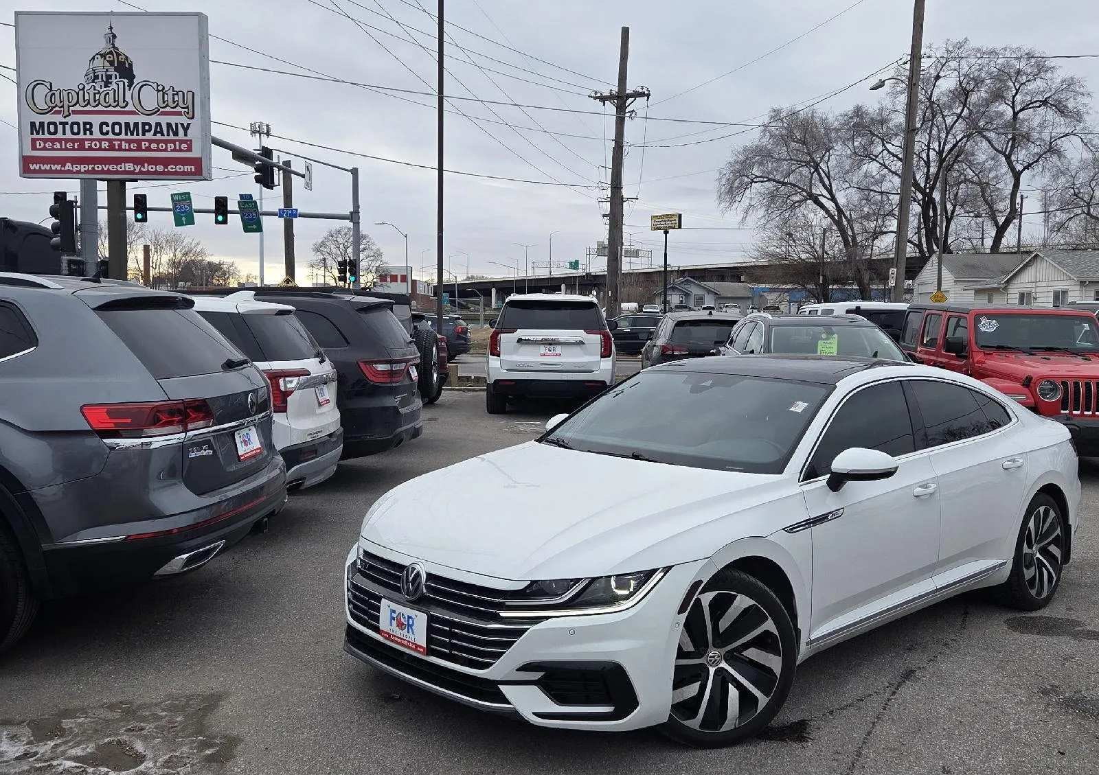 White 2019 Volkswagen Arteon SEL Premium R-Line for sale in Des Moines, IA