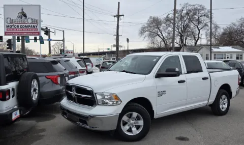 White 2023 RAM 1500 CLASSIC SL for sale in Des Moines, IA