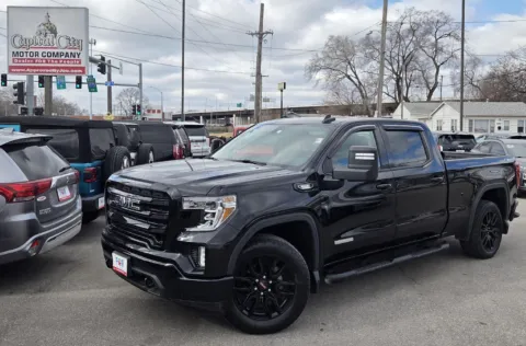 Black 2020 GMC SIERRA K1500 EL Elevation for sale in Des Moines, IA