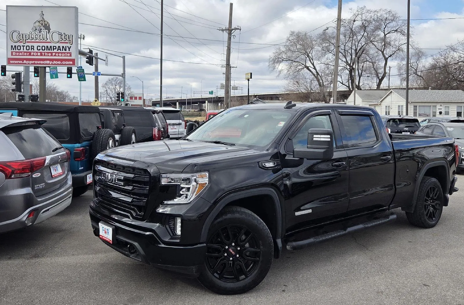 Black 2020 GMC SIERRA K1500 EL Elevation for sale in Des Moines, IA