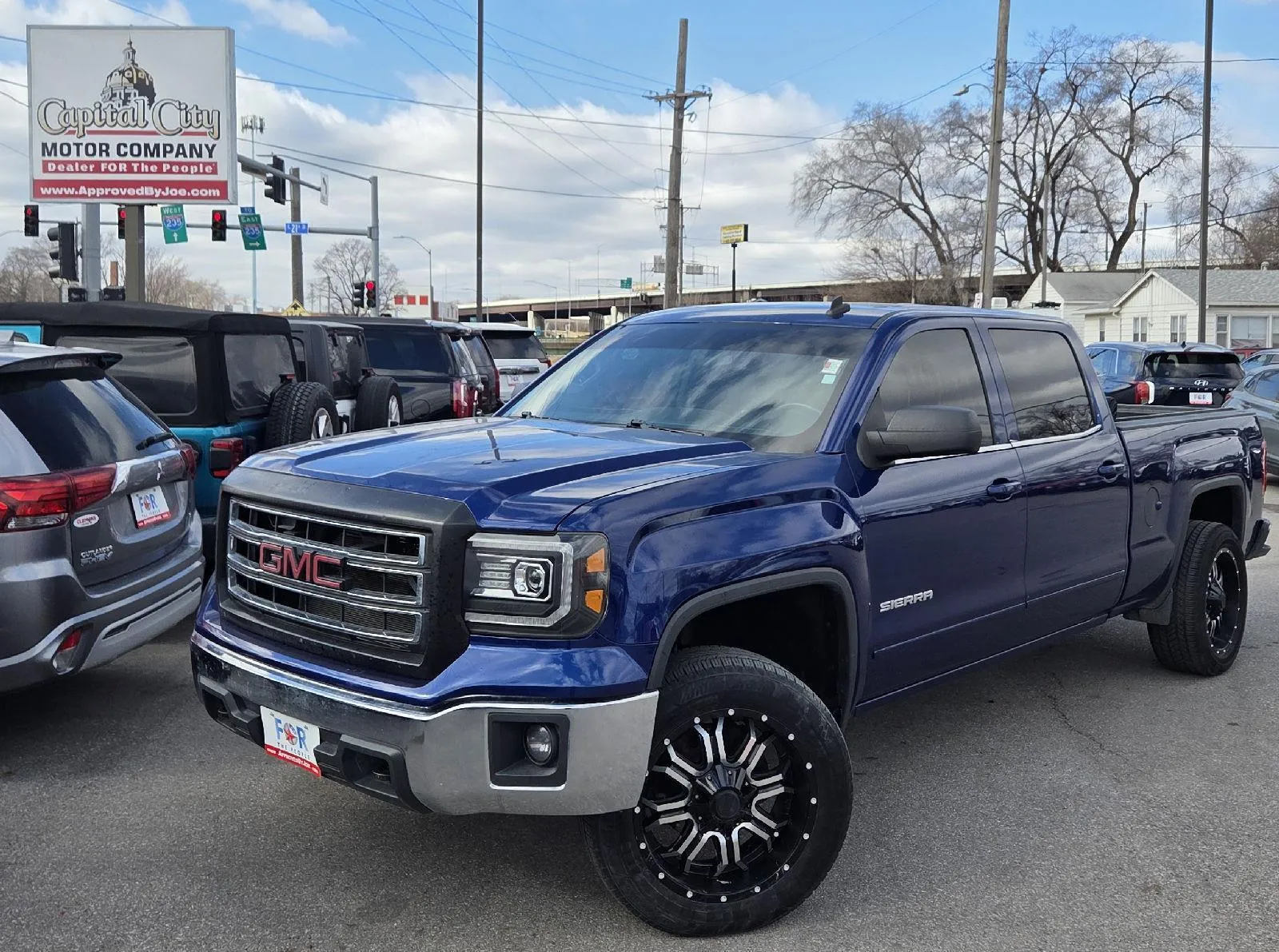 Blue 2014 GMC SIERRA K1500 SL SLE for sale in Des Moines, IA