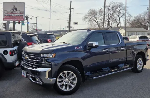Blue 2022 Chevrolet Silverado 1500 LTD LTZ for sale in Des Moines, IA