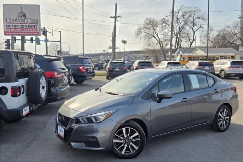 Gray 2021 Nissan Versa SV for sale in Des Moines, IA