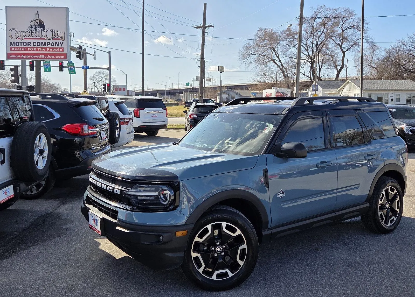 Blue 2022 Ford Bronco Sport Outer Banks for sale in Des Moines, IA