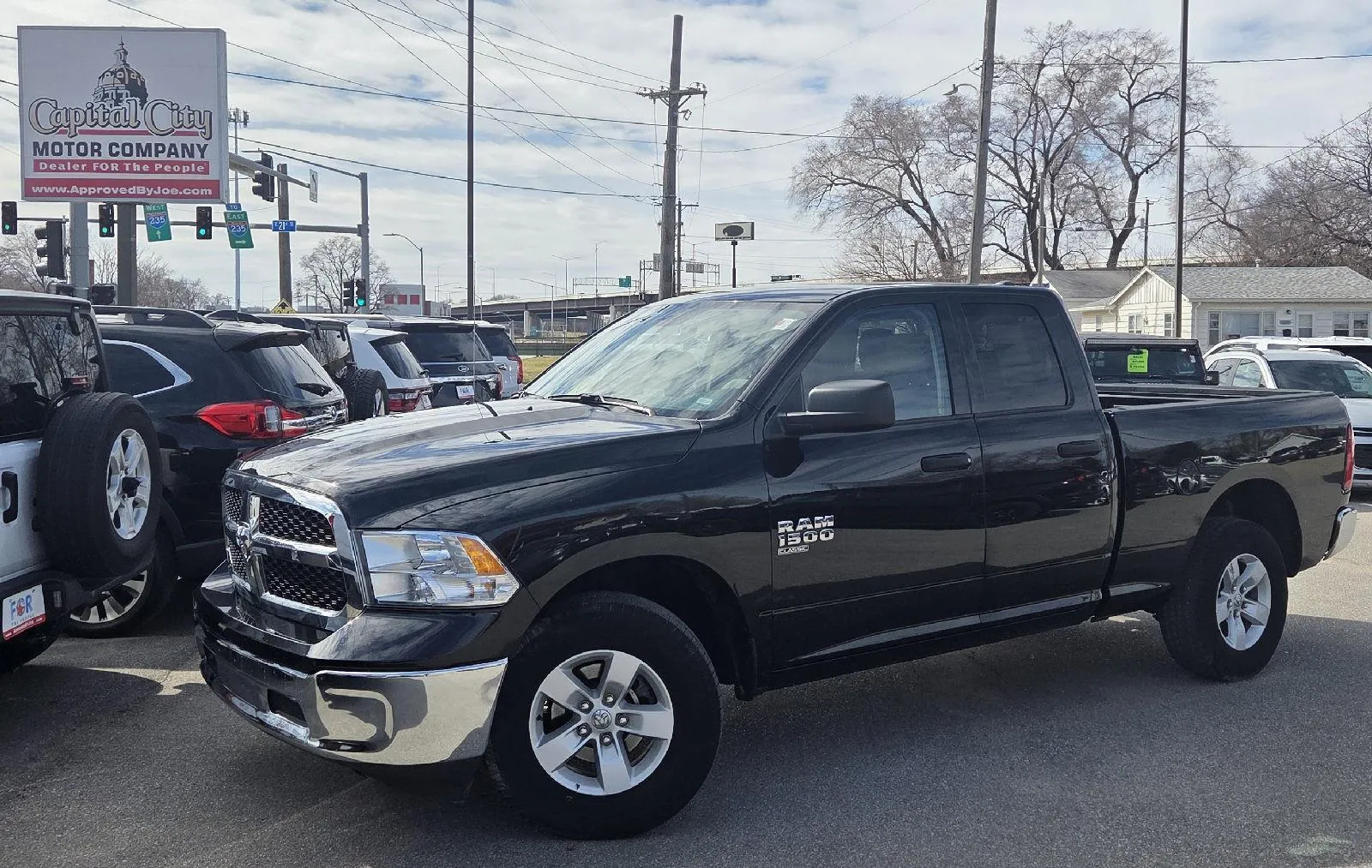 Black 2024 Ram 1500 Classic SLT for sale in Des Moines, IA