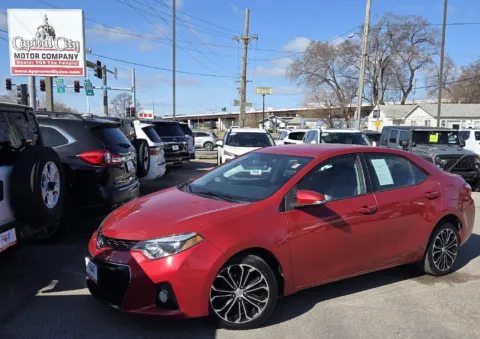 Red 2016 Toyota Corolla S Plus for sale in Des Moines, IA