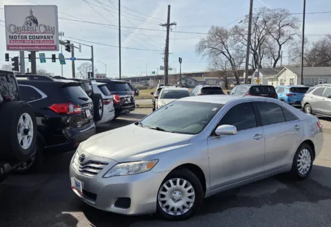 Silver 2010 Toyota Camry LE for sale in Des Moines, IA