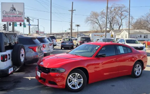 Red 2023 DODGE CHARGER SXT for sale in Des Moines, IA