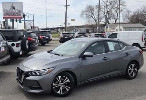 Gray 2023 Nissan Sentra SV for sale in Des Moines, IA