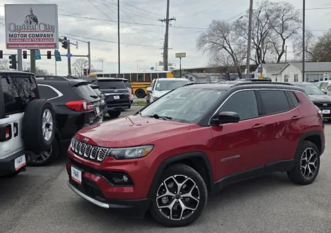 Red 2025 Jeep Compass Limited for sale in Des Moines, IA