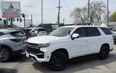 White 2021 Chevrolet Tahoe Commercial for sale in Des Moines, IA