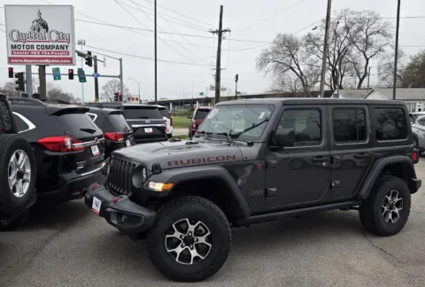 Gray 2020 Jeep Wrangler Unlimited Rubicon for sale in Des Moines, IA