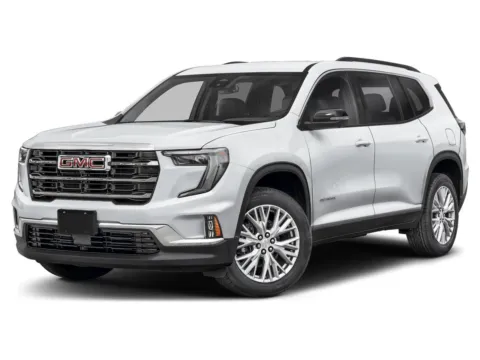 White 2025 GMC Acadia FWD Elevation for sale in Des Moines, IA