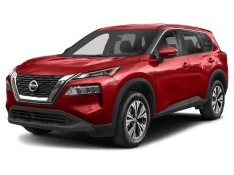 Red 2023 Nissan Rogue SV for sale in Des Moines, IA