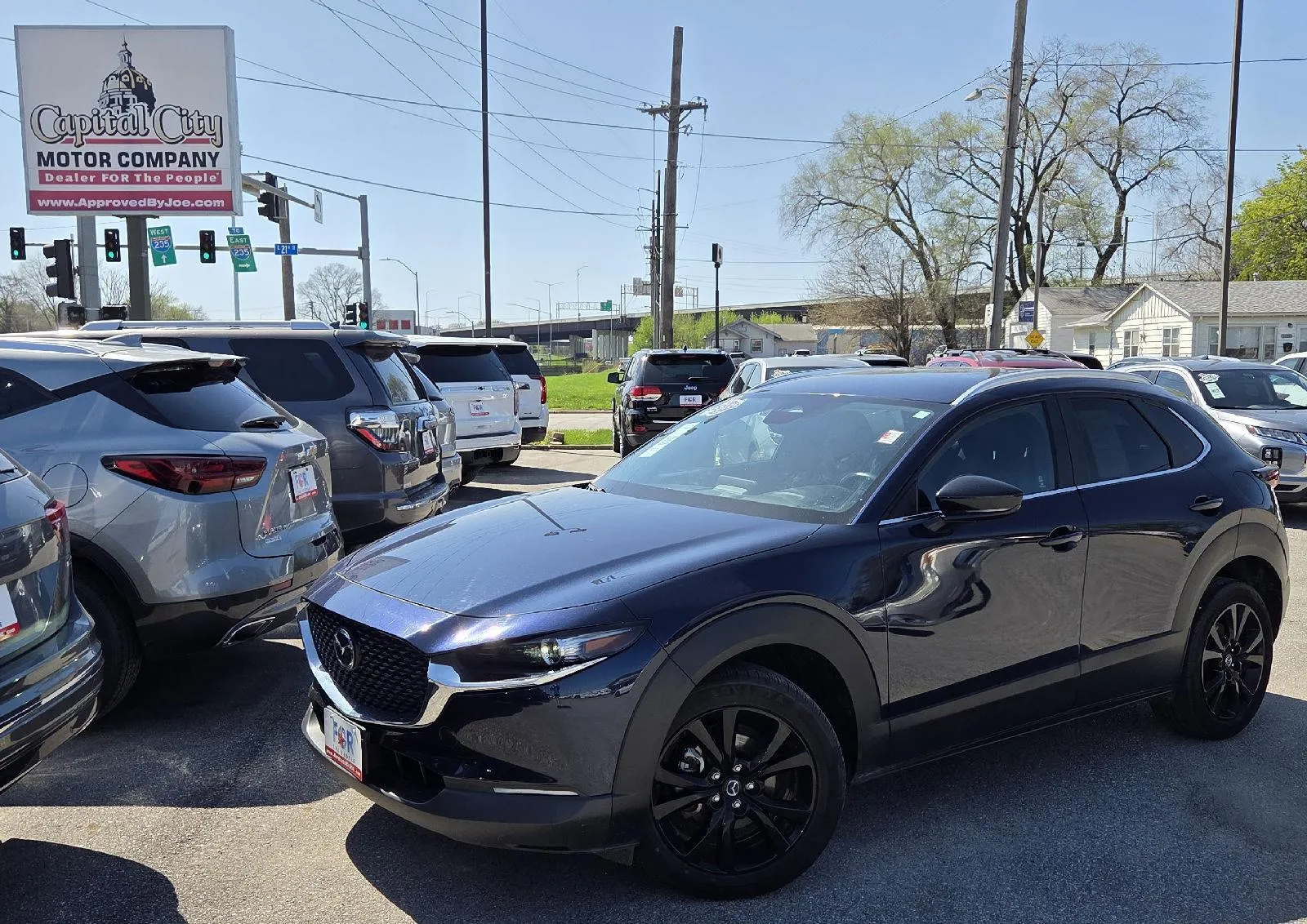Blue 2024 Mazda CX-30 2.5 S Select Sport for sale in Des Moines, IA