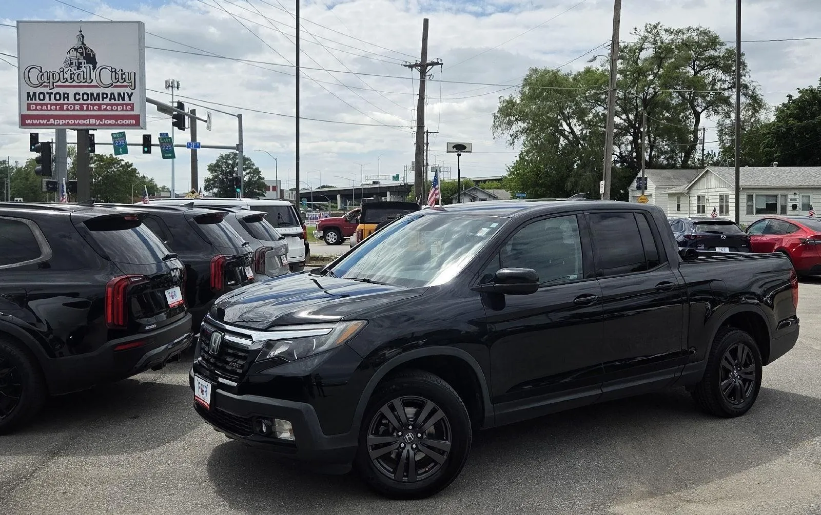 Black 2020 Honda Ridgeline Sport for sale in Des Moines, IA