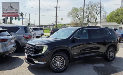 Black 2025 GMC Acadia AWD Elevation for sale in Des Moines, IA