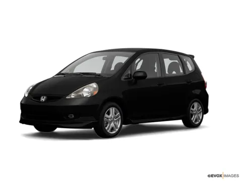 Black 2007 HONDA FIT Sport for sale in Des Moines, IA