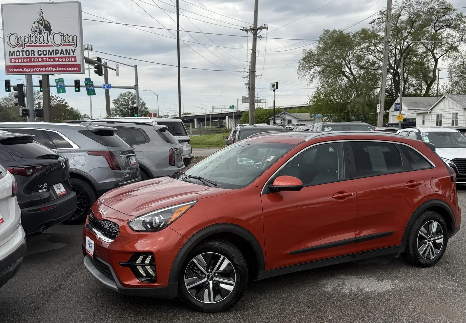 Used 2022 Kia Niro LXS SE with VIN KNDCB3LCXN5545678 for sale in Boone, IA
