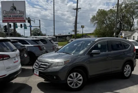 Gray 2013 Honda CR-V EX-L for sale in Des Moines, IA