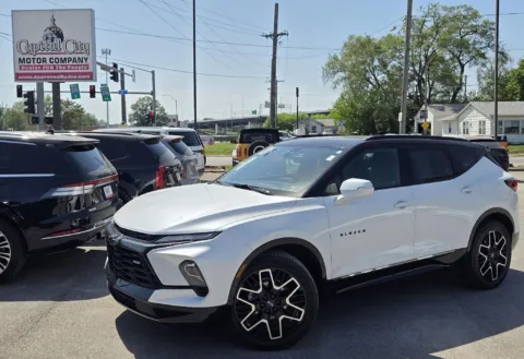 White 2023 Chevrolet Blazer RS for sale in Des Moines, IA
