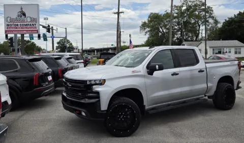 Silver 2021 Chevrolet Silverado 1500 LT Trail Boss for sale in Des Moines, IA