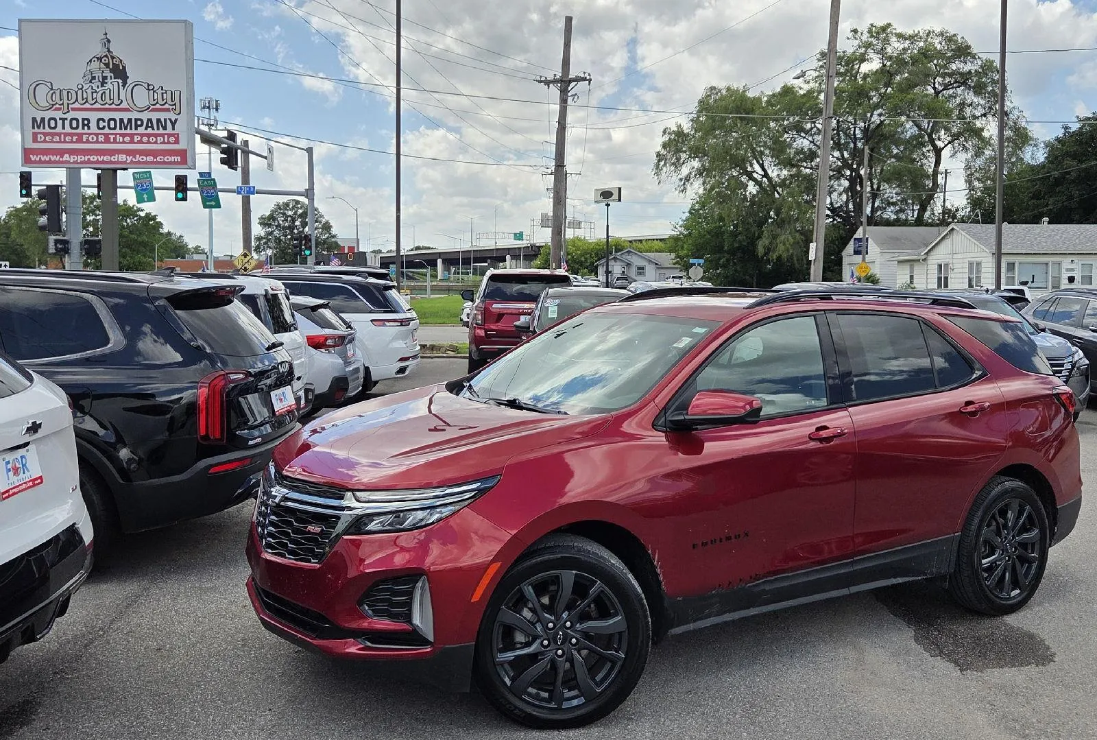 Red 2023 Chevrolet Equinox RS for sale in Des Moines, IA