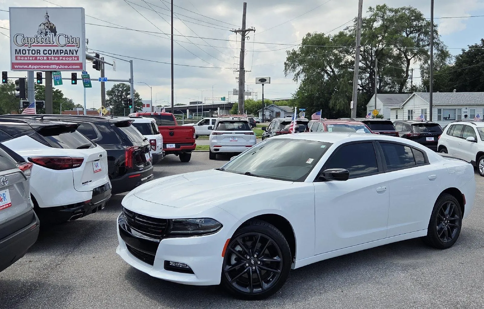White 2023 Dodge Charger SXT for sale in Des Moines, IA