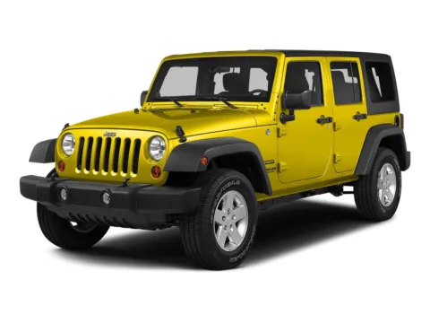 Yellow 2015 Jeep Wrangler Unlimited Rubicon for sale in Des Moines, IA