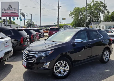 Black 2019 Chevrolet Equinox Premier for sale in Des Moines, IA