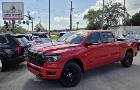 Red 2022 Ram 1500 Big Horn for sale in Des Moines, IA