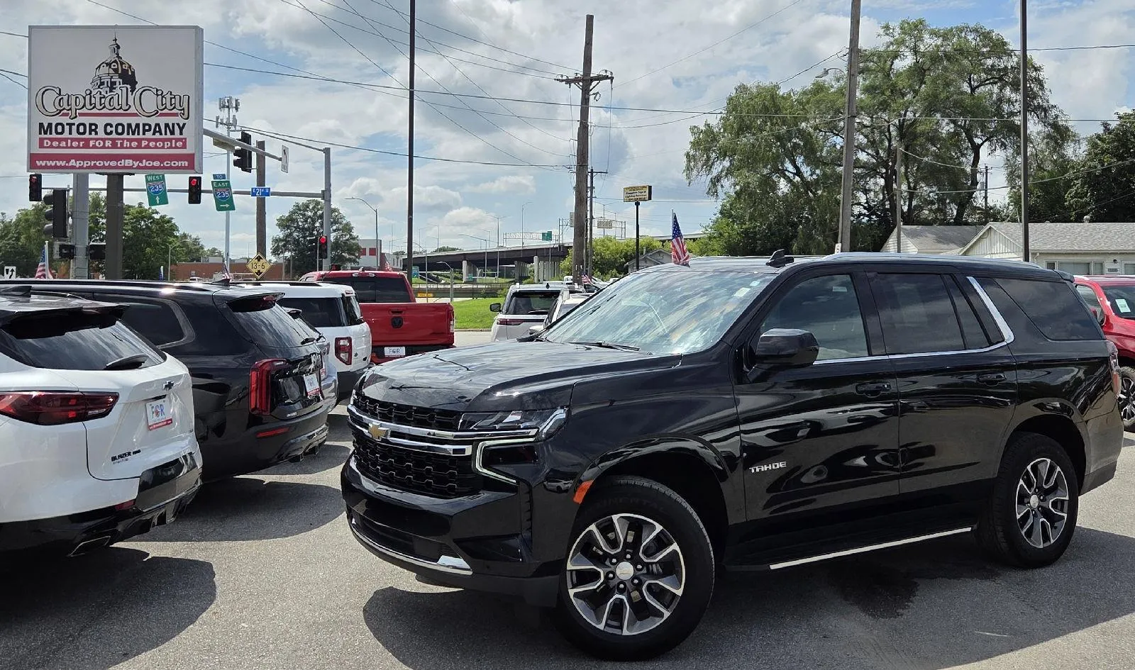 Black 2023 Chevrolet Tahoe LS for sale in Des Moines, IA