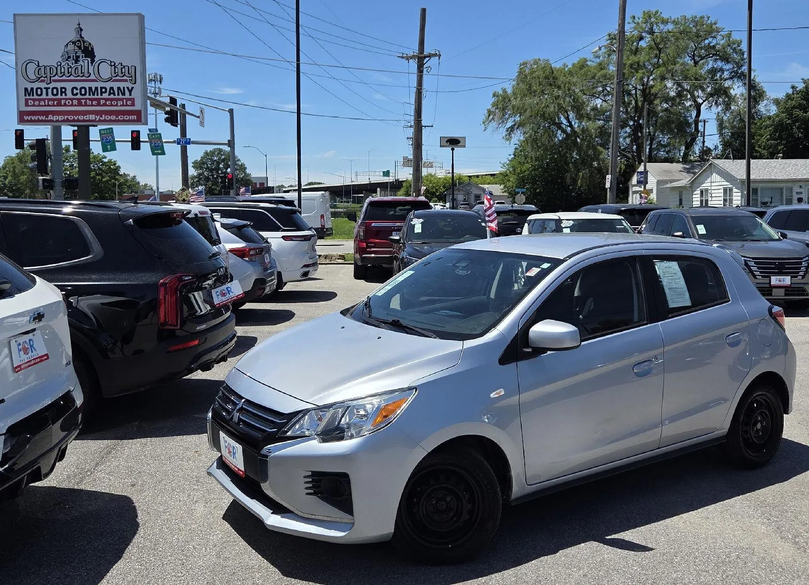 Used 2022 Mitsubishi Mirage ES with VIN ML32AUHJ5NH003840 for sale in Boone, IA