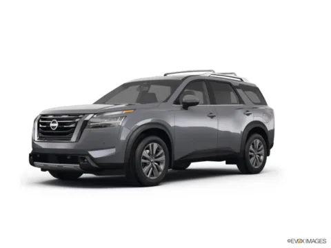 Gray 2023 NISSAN PATHFINDER PLAT Platinum for sale in Des Moines, IA