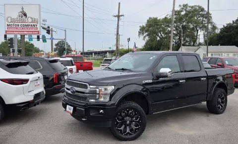 Black 2020 Ford F-150 Platinum for sale in Des Moines, IA