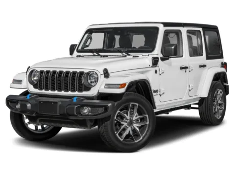 White 2024 Jeep Wrangler 4xe Rubicon for sale in Des Moines, IA