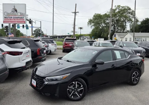 Black 2024 Nissan Sentra SV for sale in Des Moines, IA