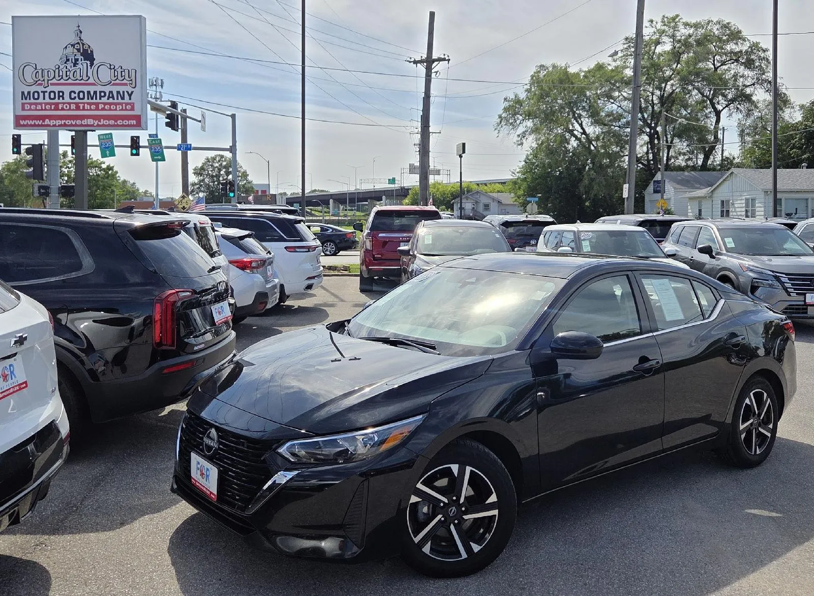 Used 2024 Nissan Sentra SV with VIN 3N1AB8CV9RY315566 for sale in Boone, IA