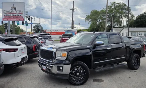 Black 2014 GMC Sierra 1500 SLT for sale in Des Moines, IA