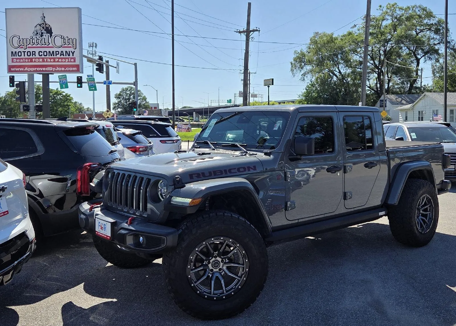 Gray 2021 Jeep Gladiator Rubicon for sale in Des Moines, IA