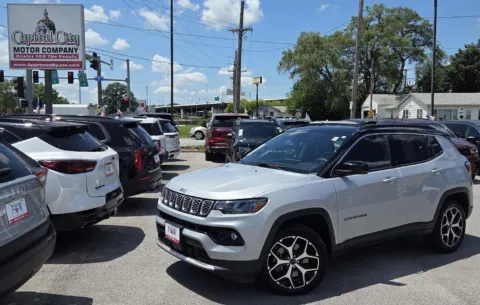 Silver 2025 Jeep Compass Limited for sale in Des Moines, IA