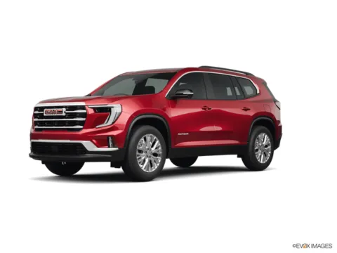 Red 2024 GMC ACADIA UPLEVEL Elevation for sale in Des Moines, IA